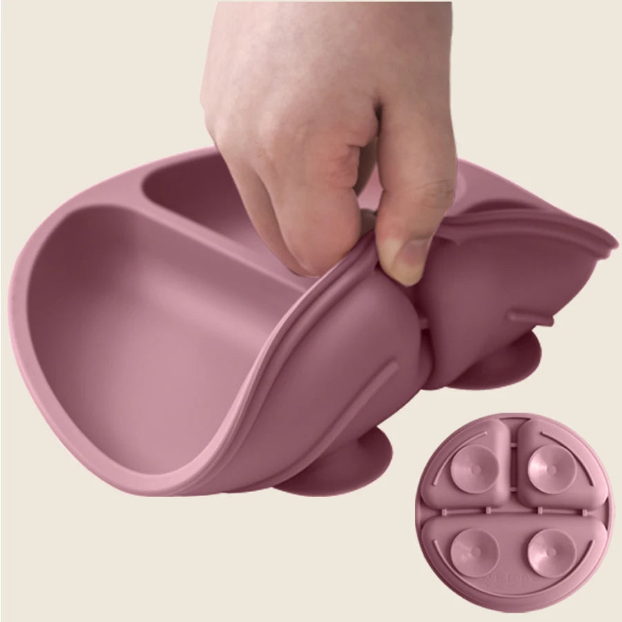 Silicone Baby Suction Plate