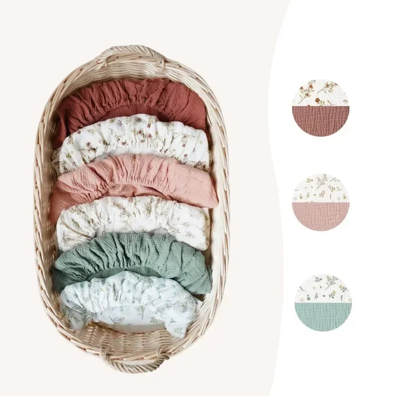 Baby Bassinet Fitted Sheet